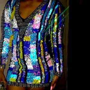 Sequin Mini Dress